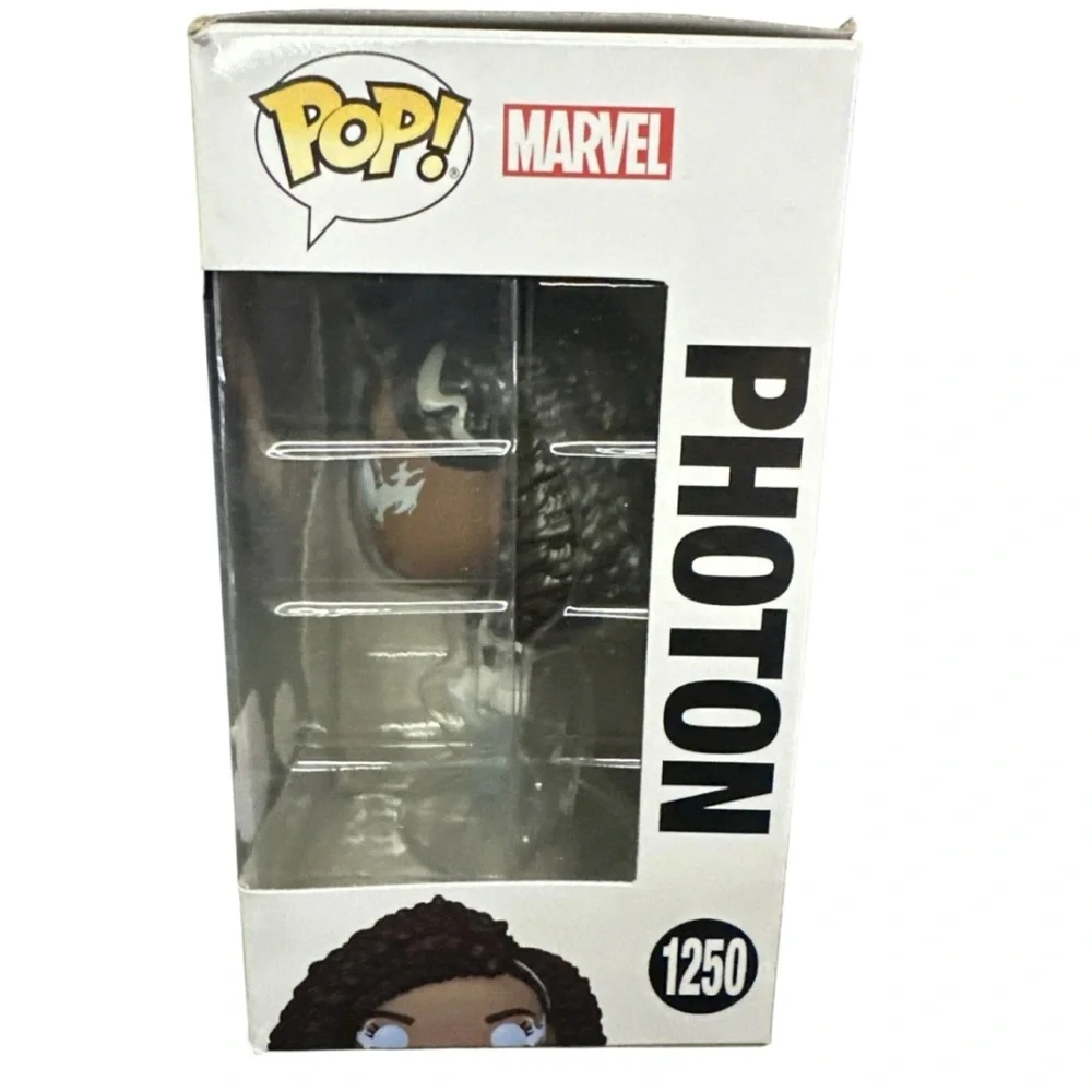 Funko Pop! The Marvels Photon Glow in the Dark Vinyl Figure NIB - Picture 4 of 6